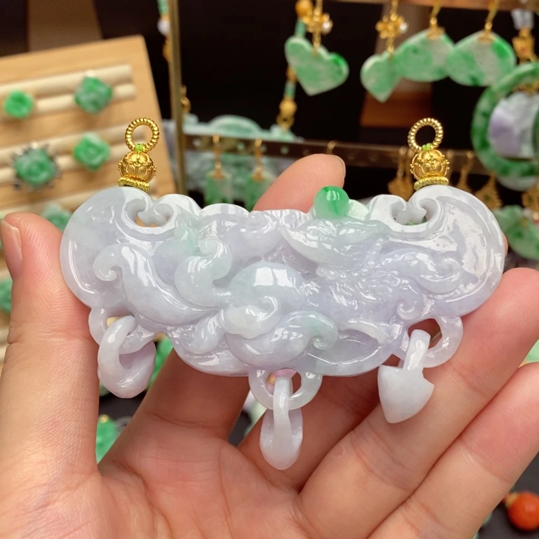 翡翠未镶嵌颈饰翡翠吊坠