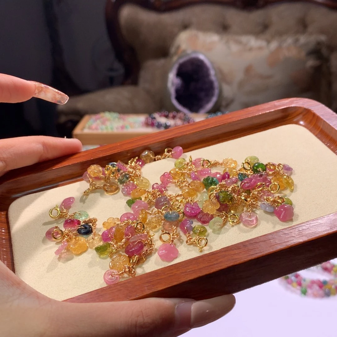 未镶嵌多样性发货其一碧玺