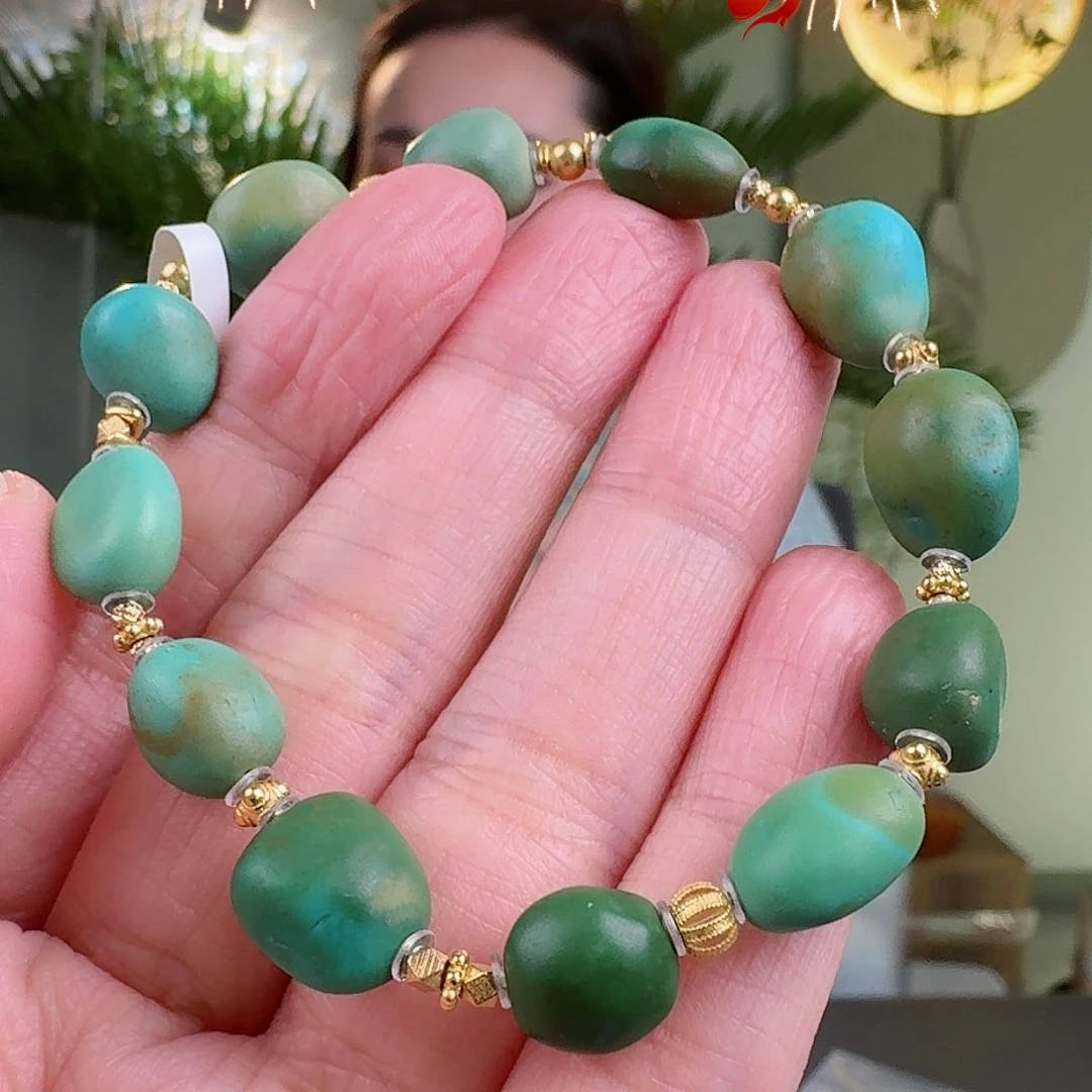 绿松石珠宝奇石未镶嵌