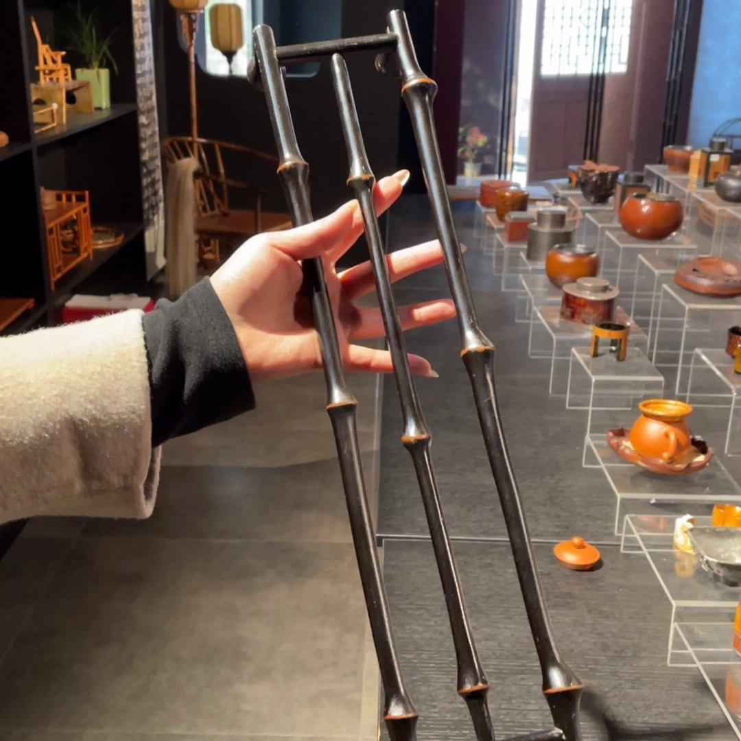 紫砂盖置纯手工制作