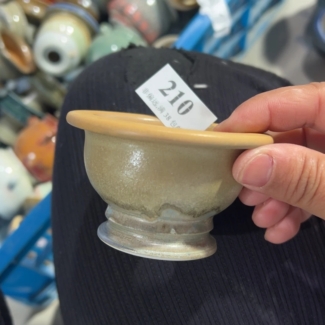 红陶景德镇手工花盆