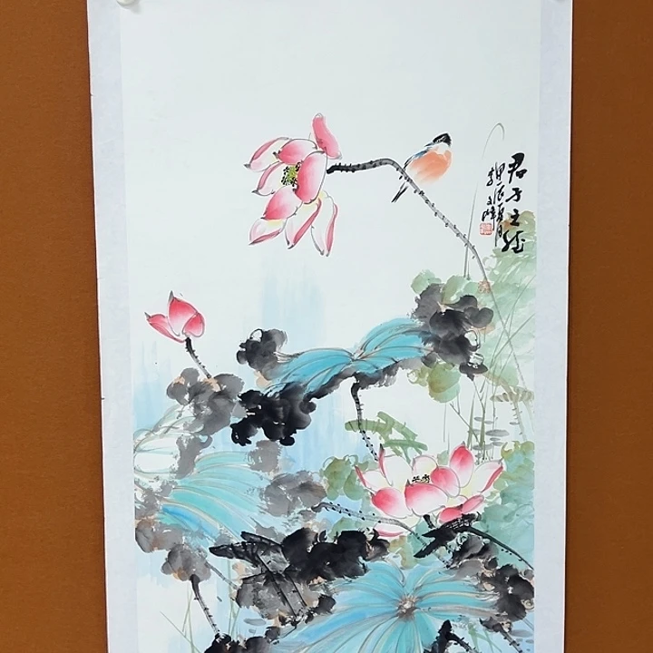 国画李文峰的画作