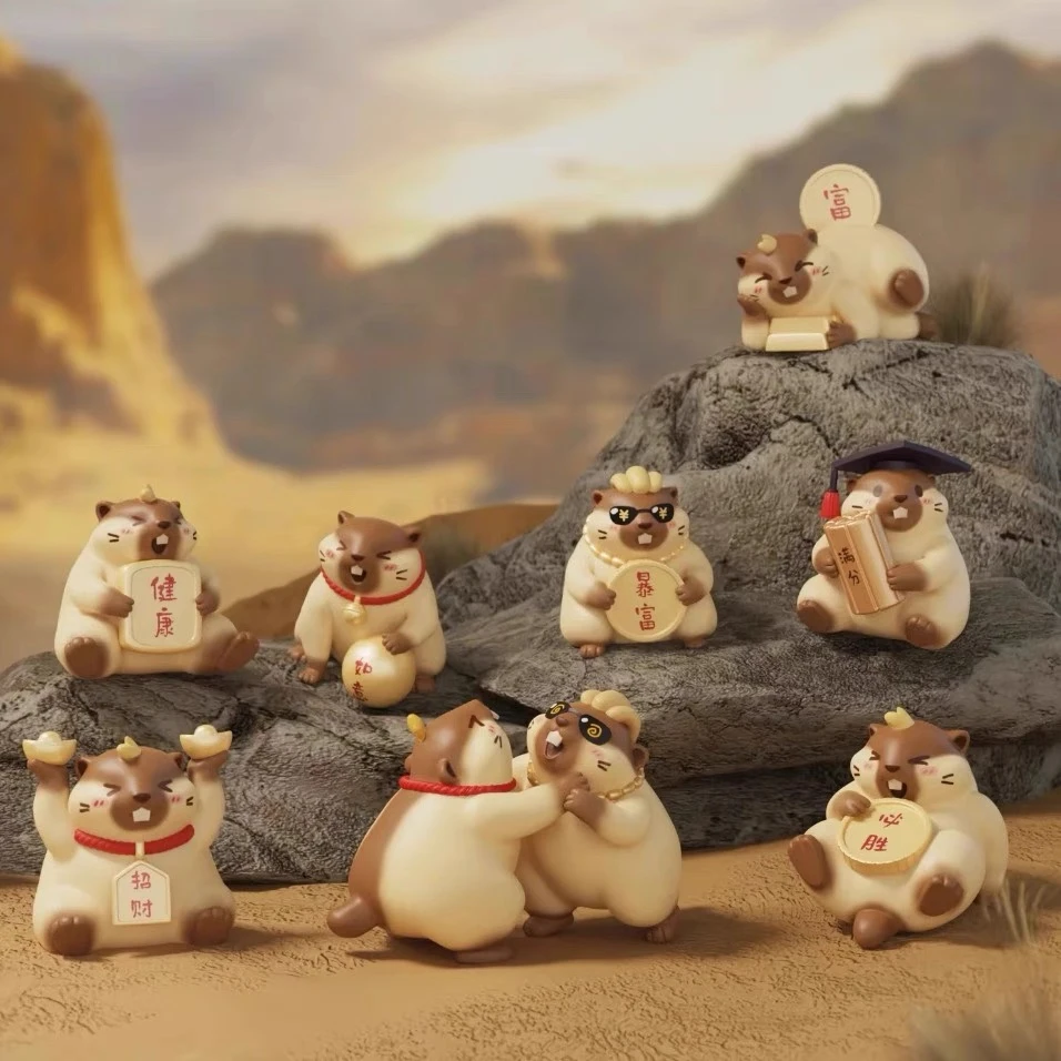 【瑞鼠运才十颗萌粒】国潮玩具潮玩盲盒手办