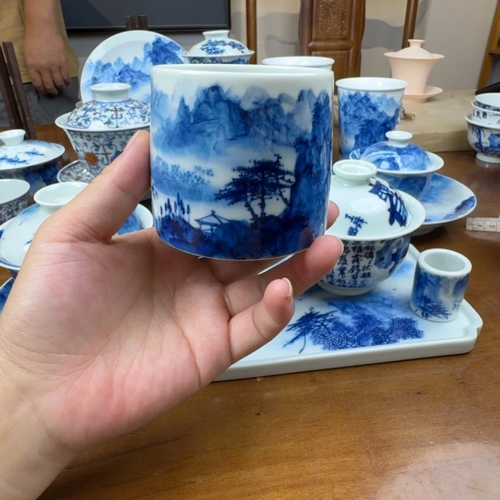 杯子山水画是山水山水山水