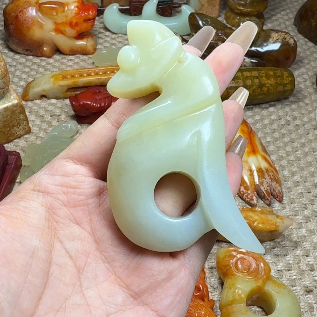 吊坠白玉菩提挂件