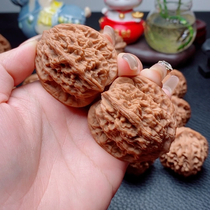 把件文玩核桃麦虎43