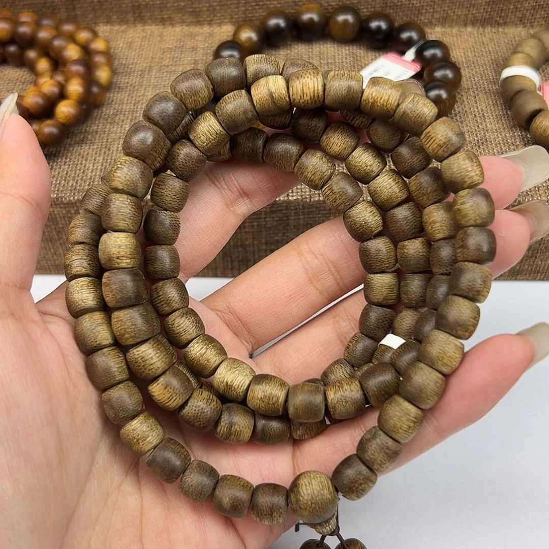 沉香手串0.8芽庄白棋楠
