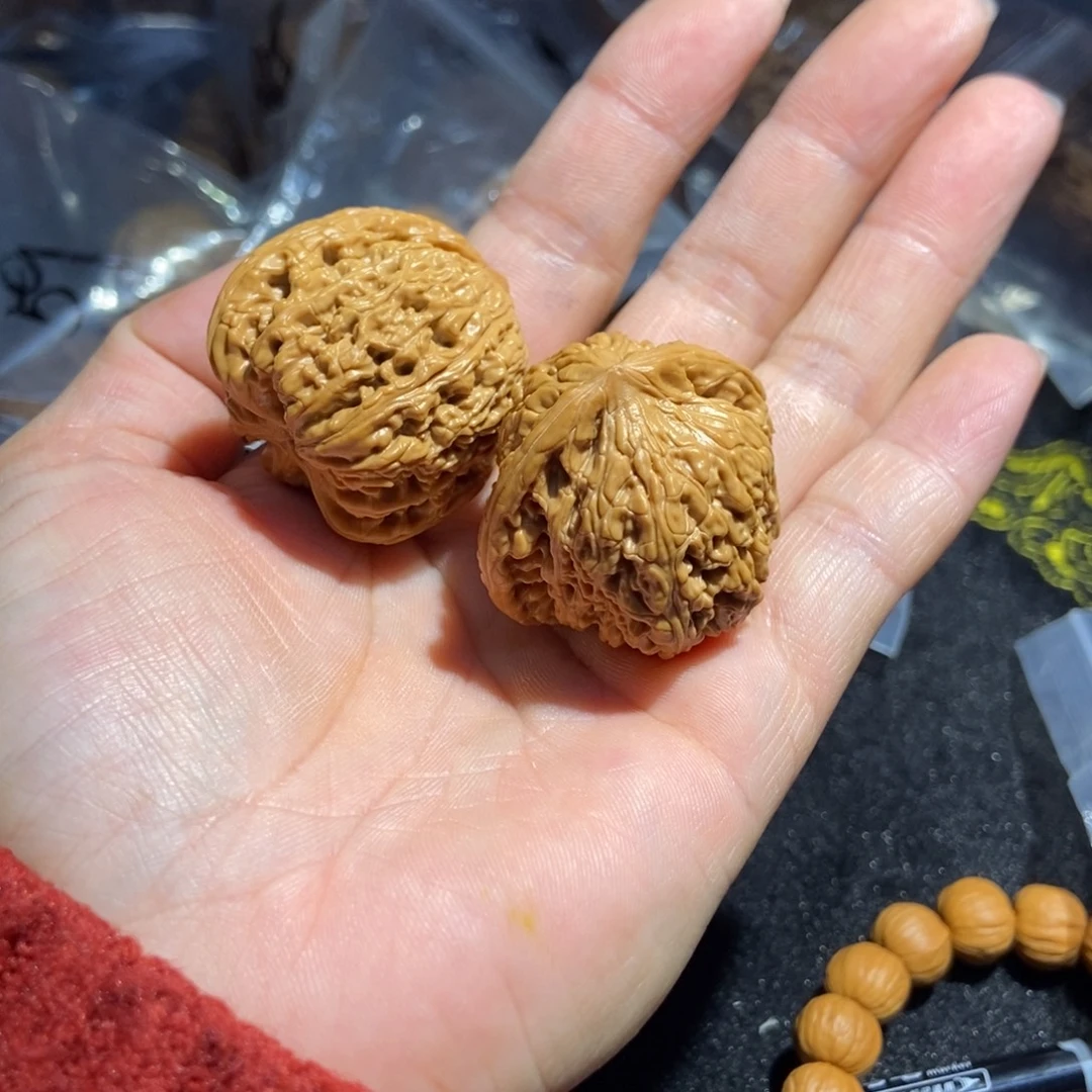 吊坠文玩核桃承德密纹100