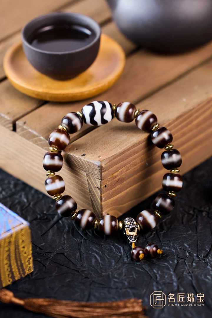 名匠⌈黯⌋系列 一线药师玛瑙手串 纯手工 台工艺