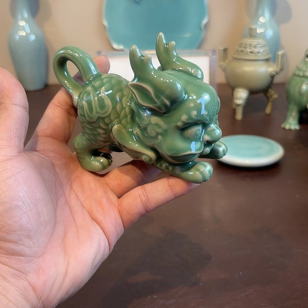 瓷片龙泉青瓷了我青瓷