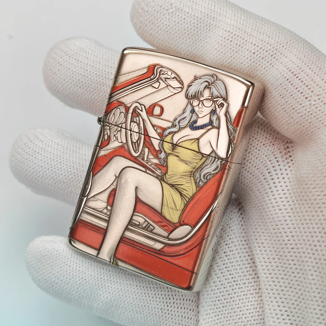 【街舞】3D浮雕真空电镀 创意打火机 全新无油 ZK056