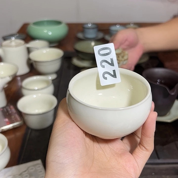 小米茶器龙泉云间青瓷