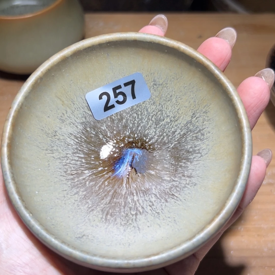 老***道茶盏全手工原矿原釉建盏