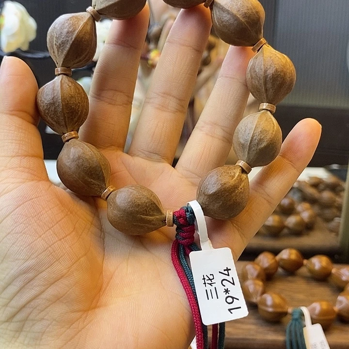 种***主橄榄核手串梅林铁核