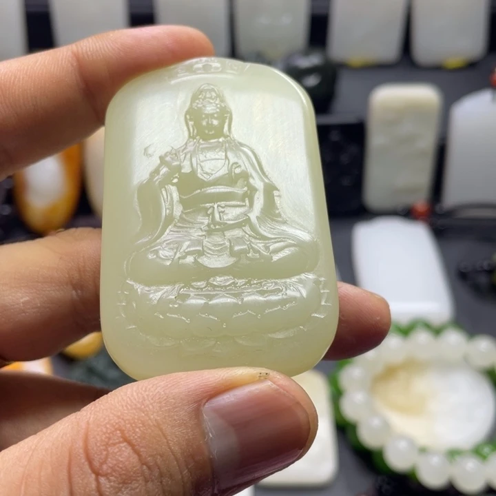 未镶嵌和田玉挂件