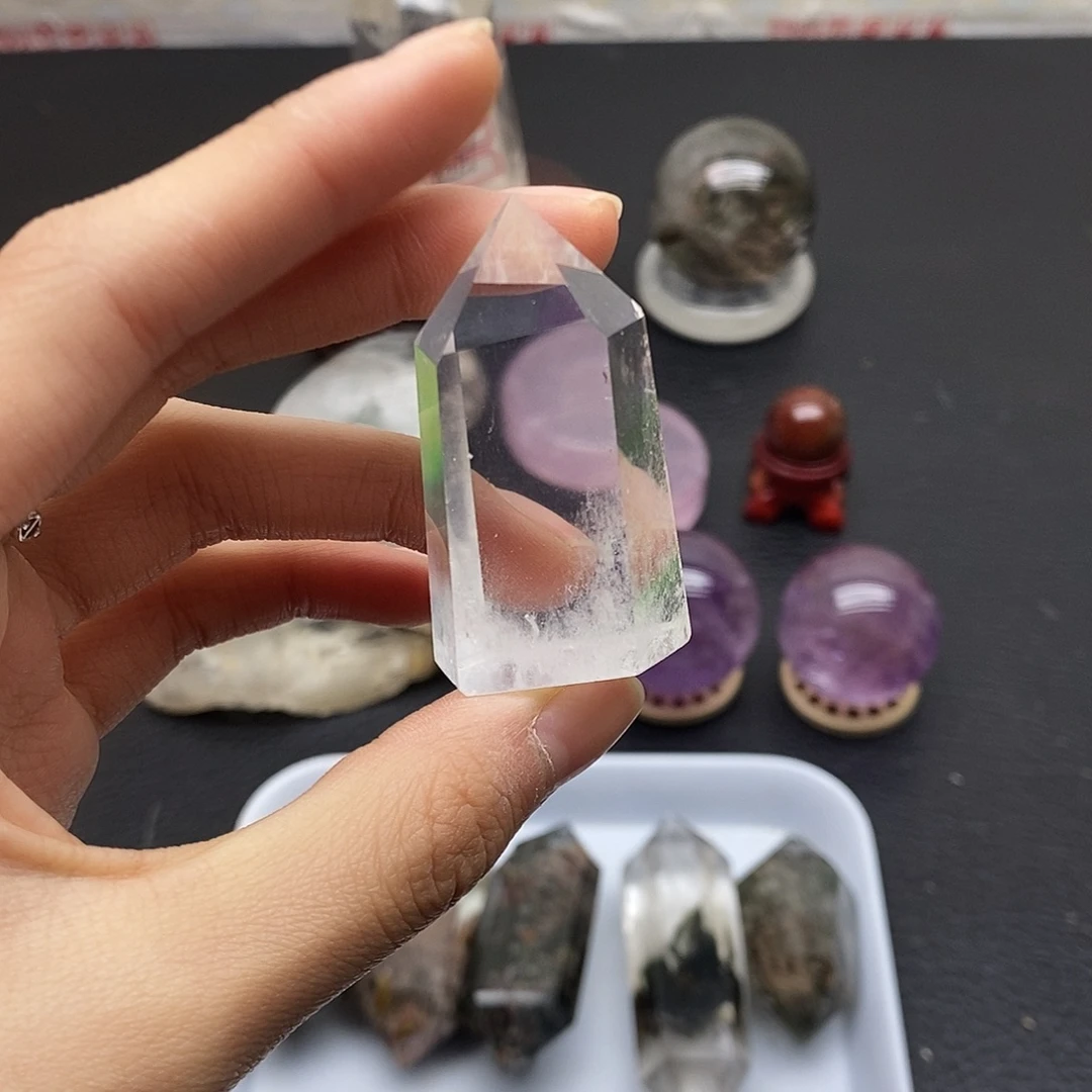 未镶嵌珠宝半成品水晶44水晶石