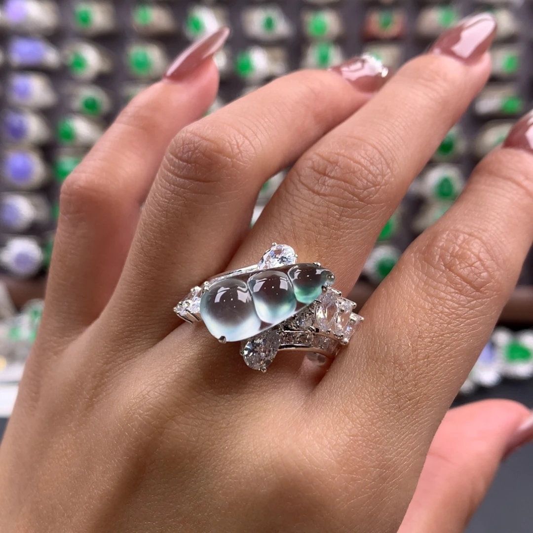 定制翡翠未镶嵌缅甸A货翡翠12.26