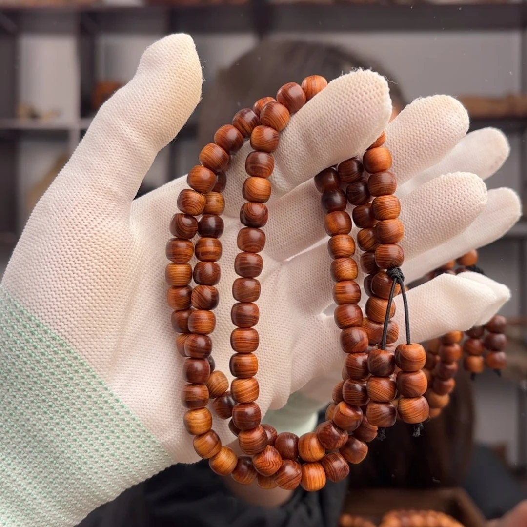 手串/手链柏木（崖柏） 干黑乱纹7.8泥膏香料药薄荷31.6