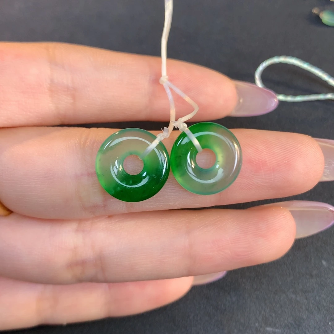 翡翠散珠翡翠翡翠12.8-2.68