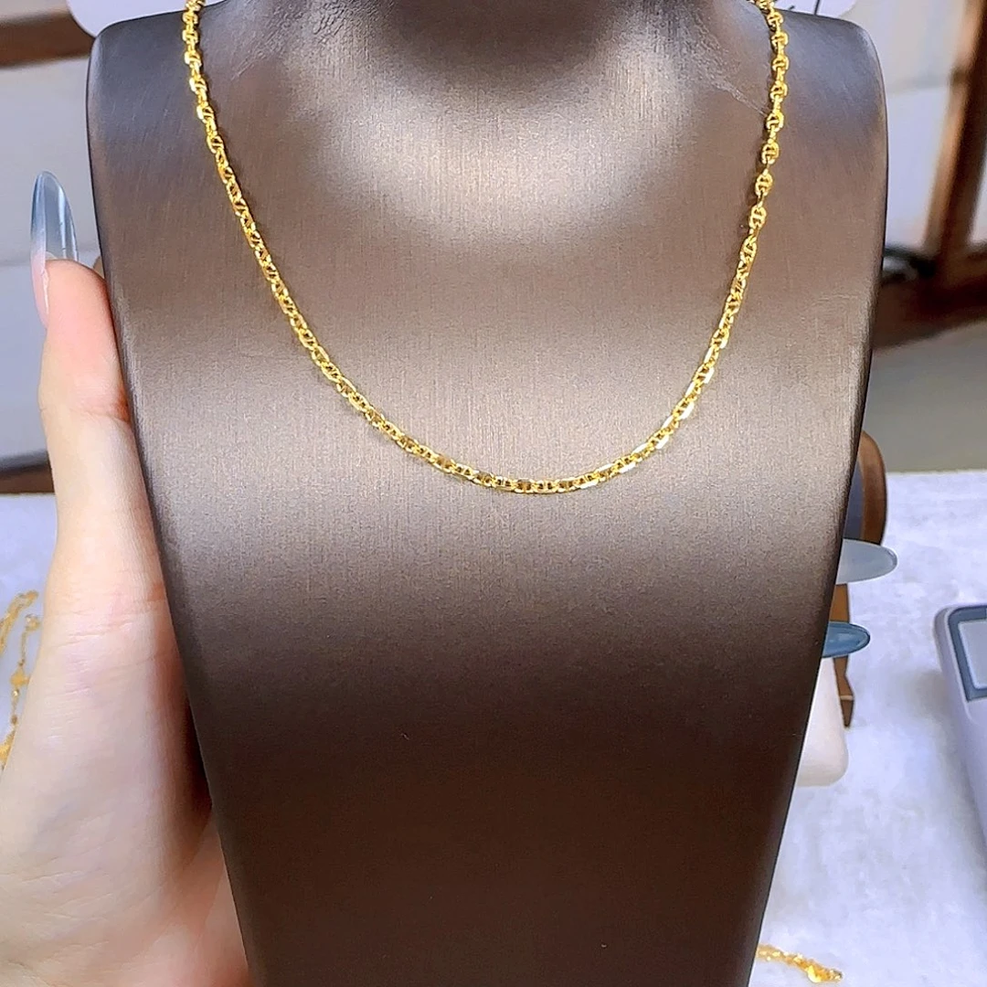 一物一证 基地质检 猪鼻子链45cm4.77g