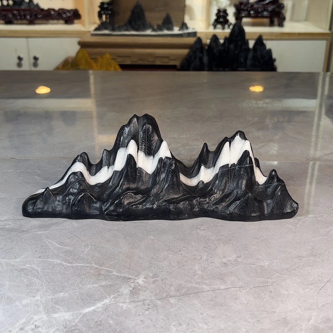 孙***龙摆件灵璧石手工雕刻奇石摆件