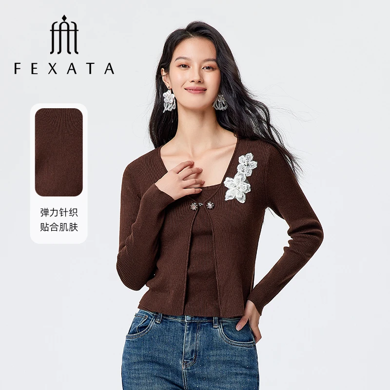【小朱专属】FEXATA斐格思针织两件套套装