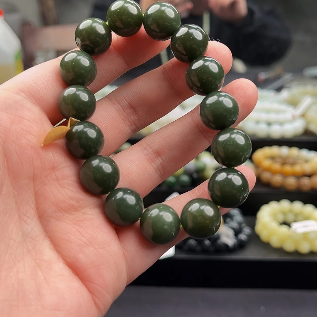 和田玉手串未镶嵌