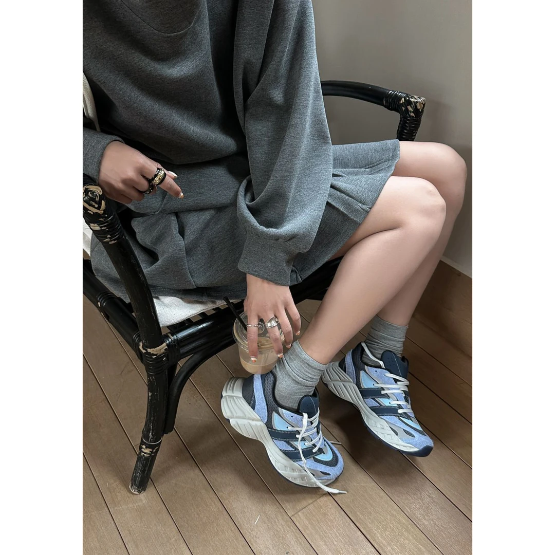 时尚厚底增高5cm潮流百搭女士休闲鞋536-1