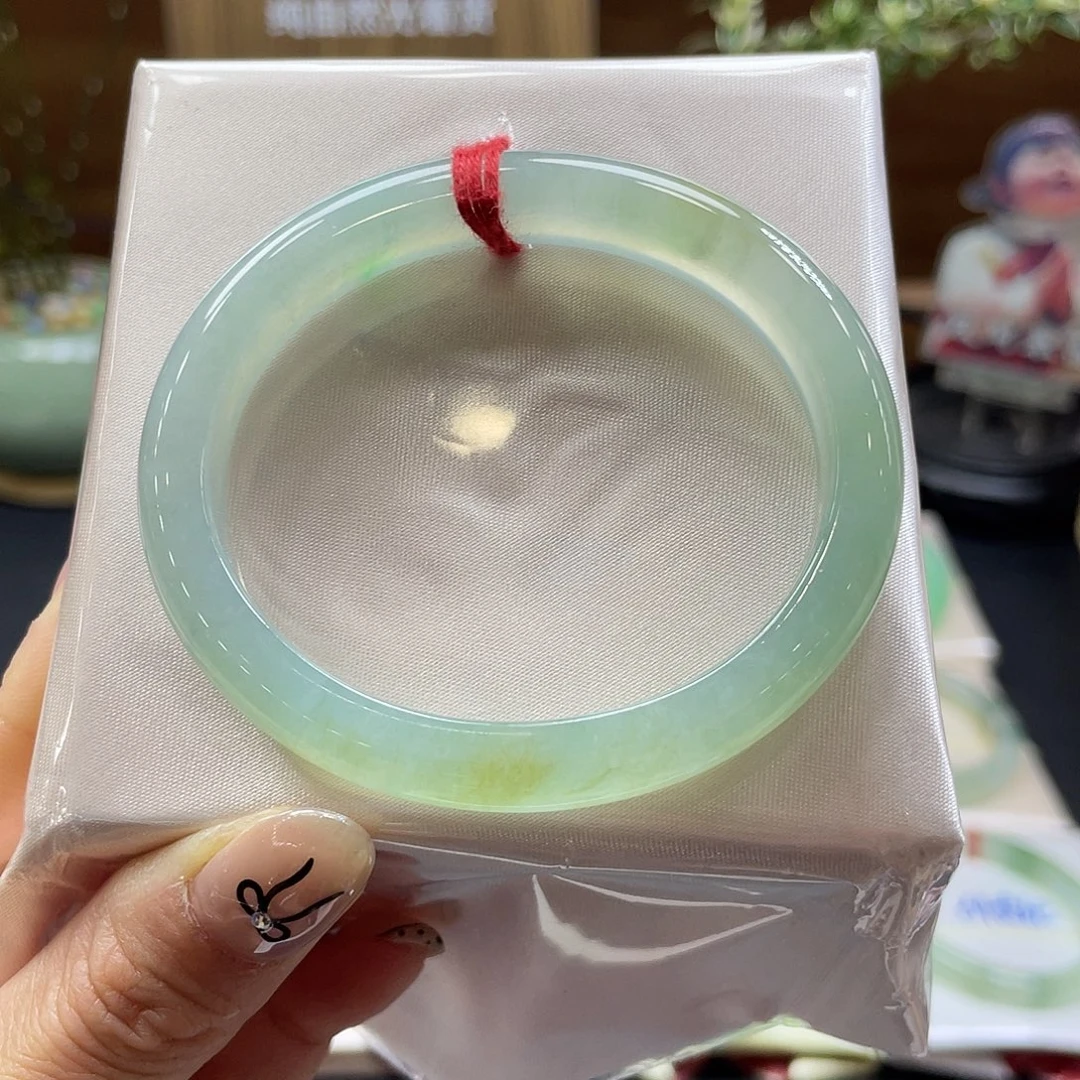 翡翠未镶嵌手镯22 号54贵妃