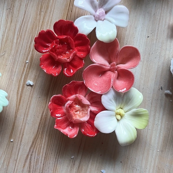 手工陶瓷花花正品直发