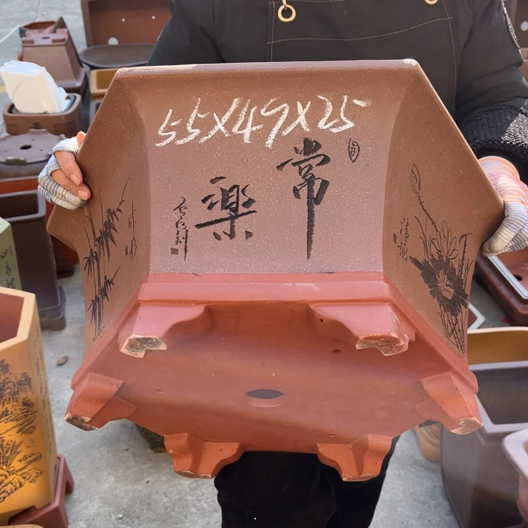 紫砂花盆盆景艺术