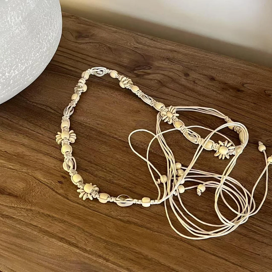 【赵小小yimao】202520 简约细腰带打结绳子编织装饰配裙子绑带腰链