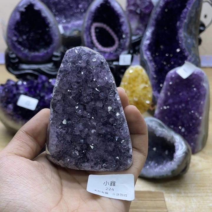 未镶嵌大型摆件（非配饰）紫晶