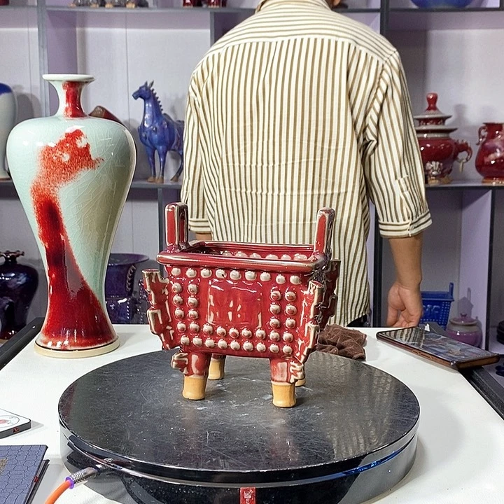 瓶中国神垕精品钧瓷