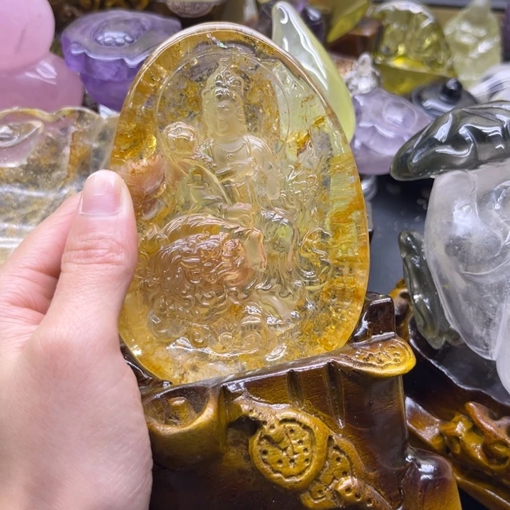 金***宝珠宝半成品未镶嵌水晶摆件