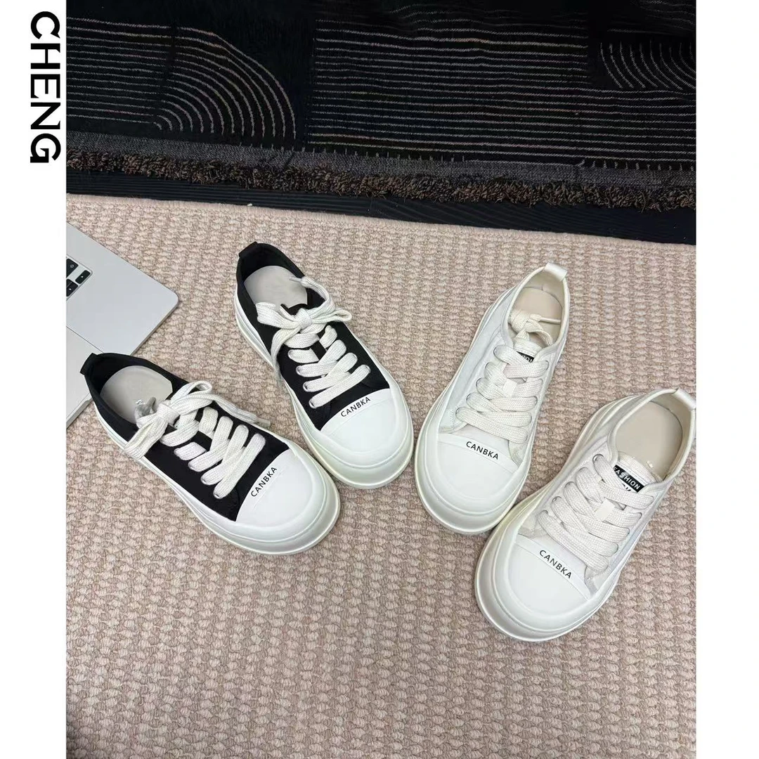 CHENG～纱网夏日限定增高6CM休闲板鞋/轻泡弹底日常通勤透气舒适款