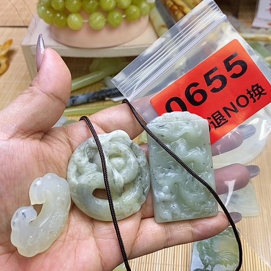 蛇纹石玉发簪未镶嵌今****烂