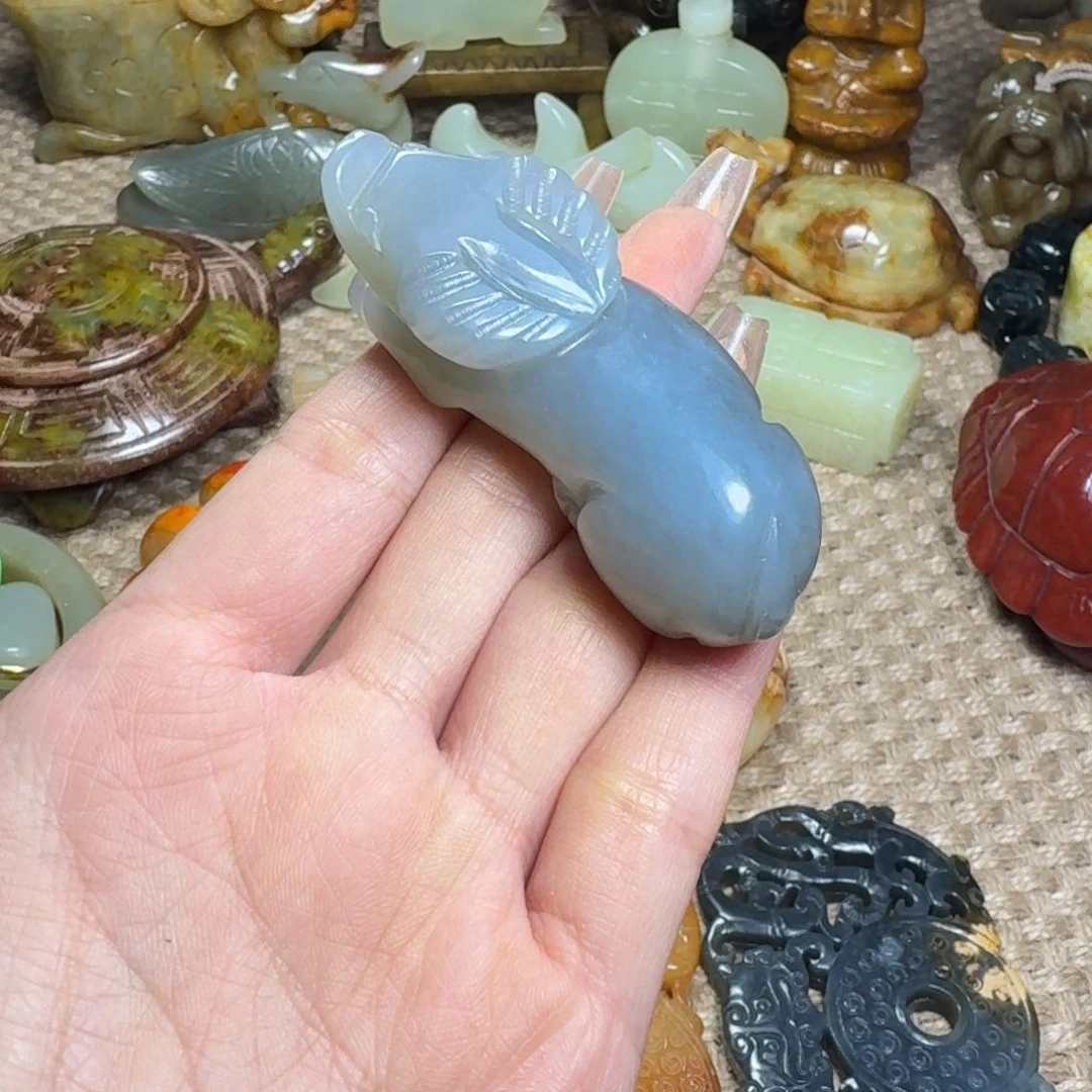 白玉菩提吊坠挂件