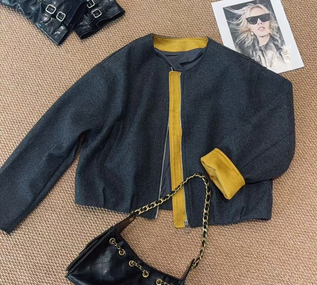 唐琪女装【W2683】新款宽松休闲外套