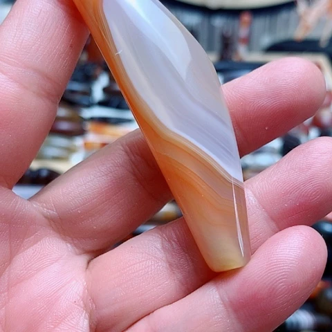 玛瑙/玉髓颈饰合金啊*
