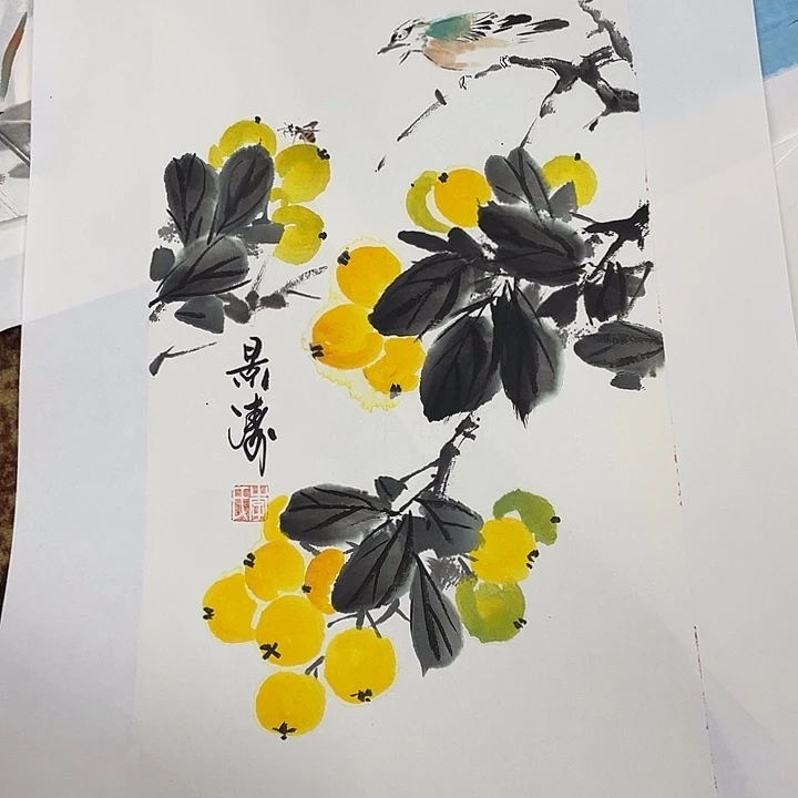 国画江**雨李景涛老师作品 6666666