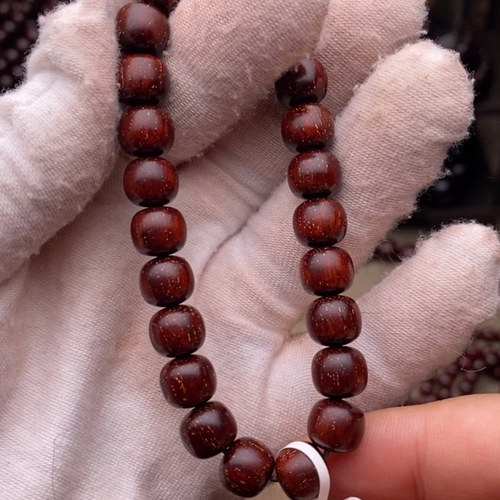 用***8小叶紫檀手串/手链8x9老型 爆星