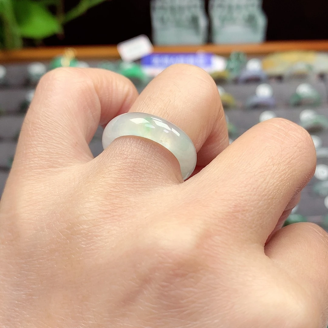 未镶嵌戒指翡翠13号