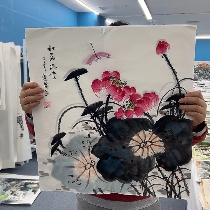 国画纯手绘作品欣赏