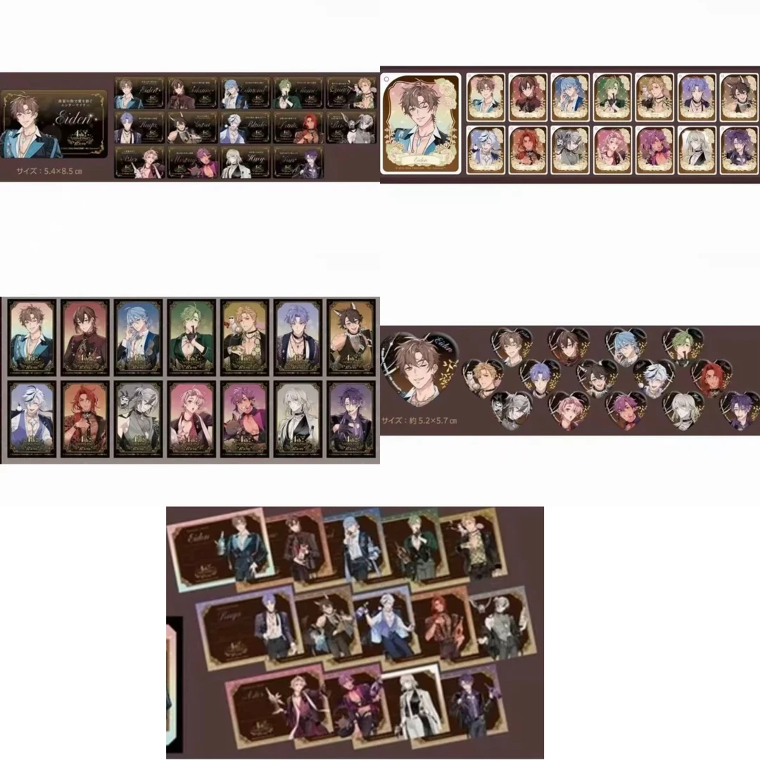 【新世界狂欢】4周年a咖联动 吧唧/小卡/麻将砖 日谷正版