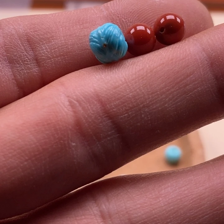 南红玛瑙珠宝半成品未镶嵌犯***象