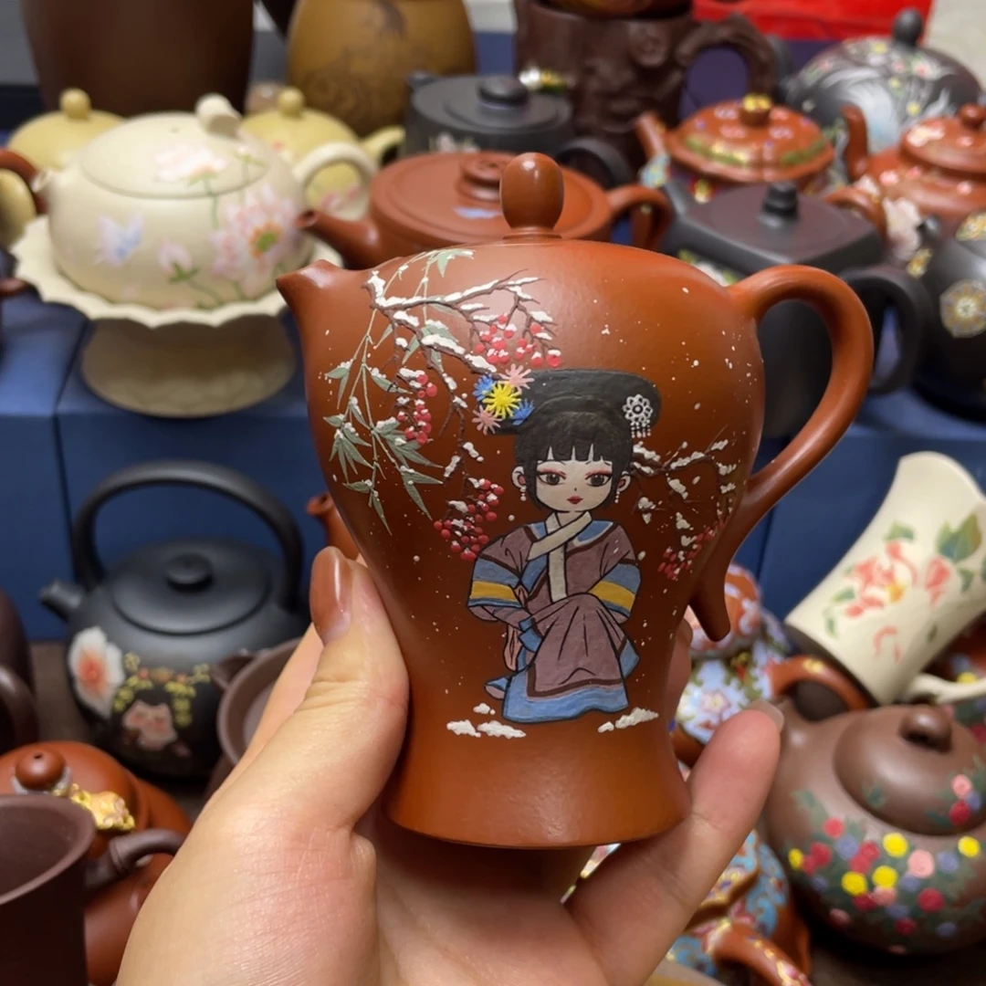 小***意茶杯紫砂紫砂主人杯180cc