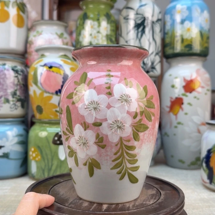 景德镇手绘花瓶花瓶2353235353655656
