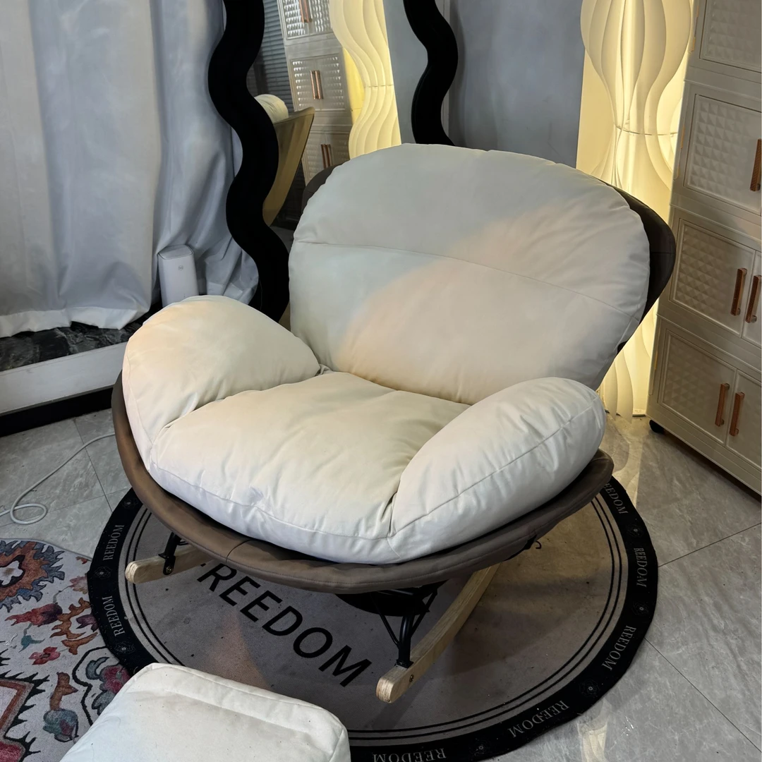 休闲摇椅单人躺椅卧室客厅摇摇椅简约懒人单人沙发