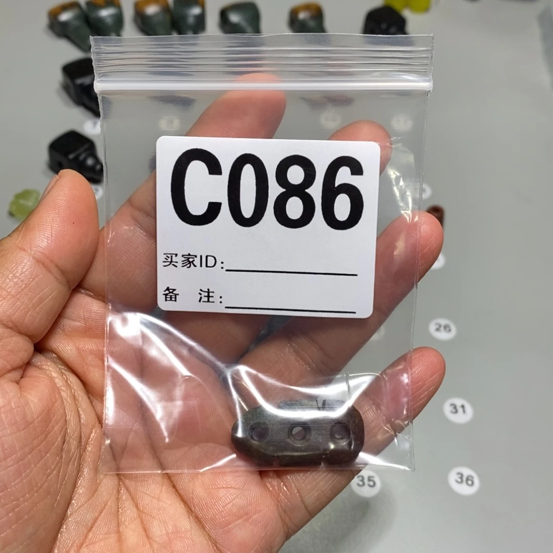 岫岩河磨玉（透闪石质玉）未镶嵌颈饰a**n